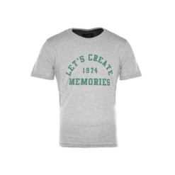 Big Green Egg T-Shirt Let's Create Grijs