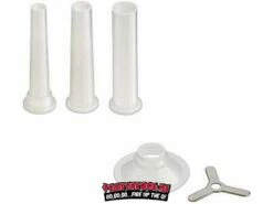 Porkert Enterprise 32 PVC Worstvulpijpen Set Met Adapter En Doorvoer Vleugel