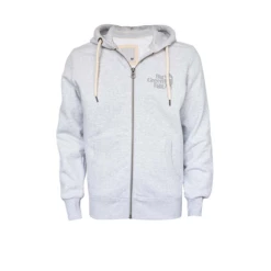 Big Green Egg Hoodie With Zipper White