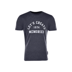 Big Green Egg T-Shirt Let's Create Blauw