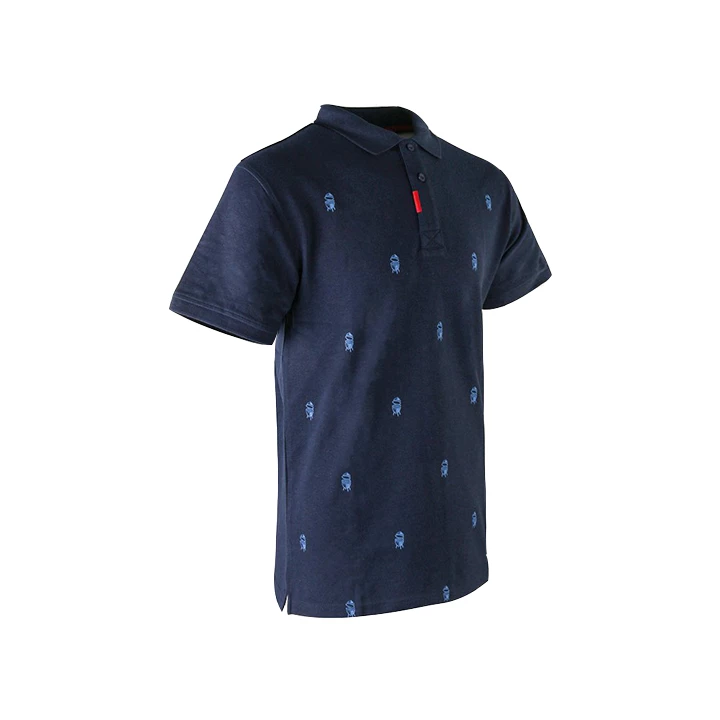 Big Green Egg Golf Poloshirt Navy Blauw 4 Big Green Egg Golf Poloshirt Navy Blauw - Image 2