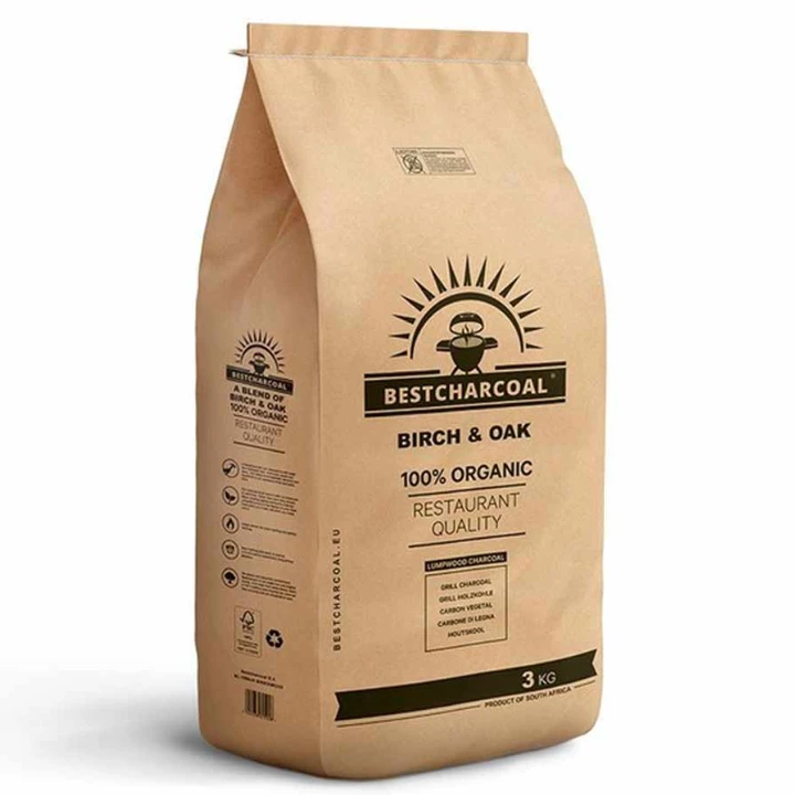 Best Charcoal Birch & Oak Charcoal 3 Kg 2 Best Charcoal Birch & Oak Charcoal 3 Kg