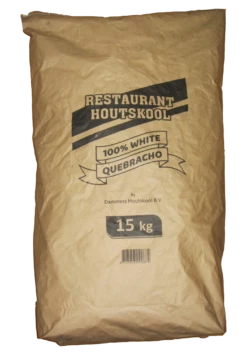 Dammers Restaurant Houtskool 100% White Quebracho 15 Kg