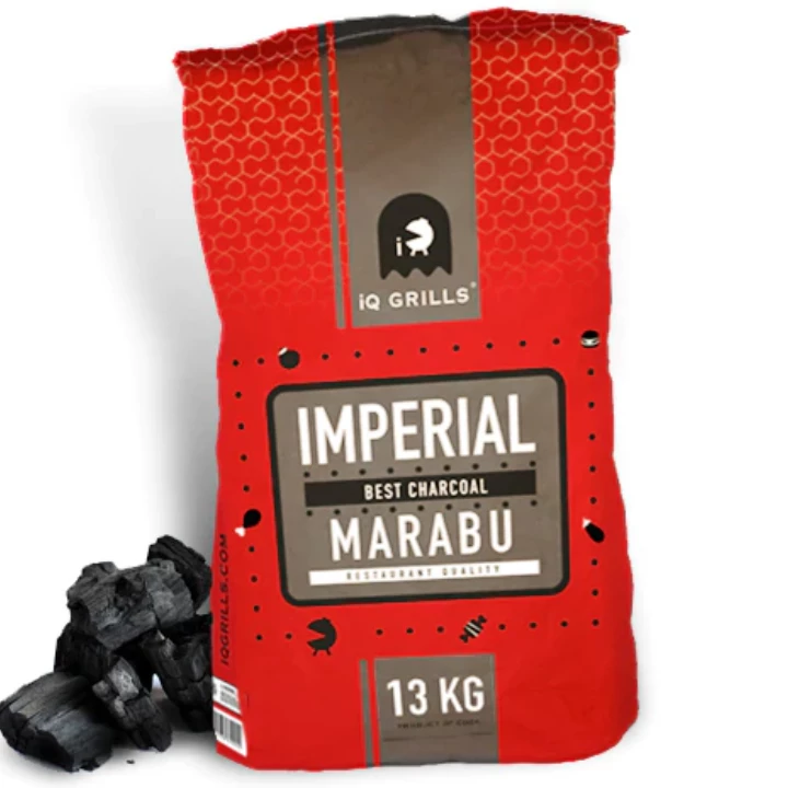 IQ Grills Imperial Marabu Houtskool 13 Kg 3 IQ Grills Imperial Marabu Houtskool 13 Kg
