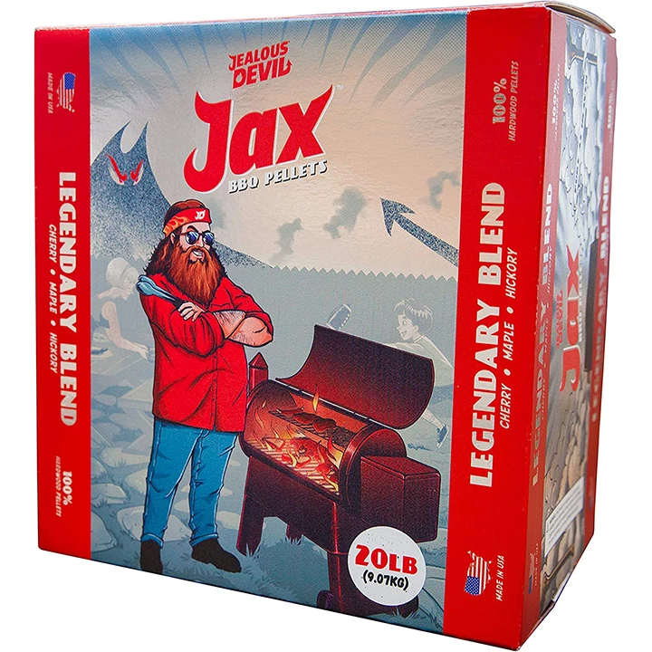 Jealous Devil Jax Legendary Blend BBQ Pellets 9 Kg 3 Jealous Devil Jax Legendary Blend BBQ Pellets 9 Kg