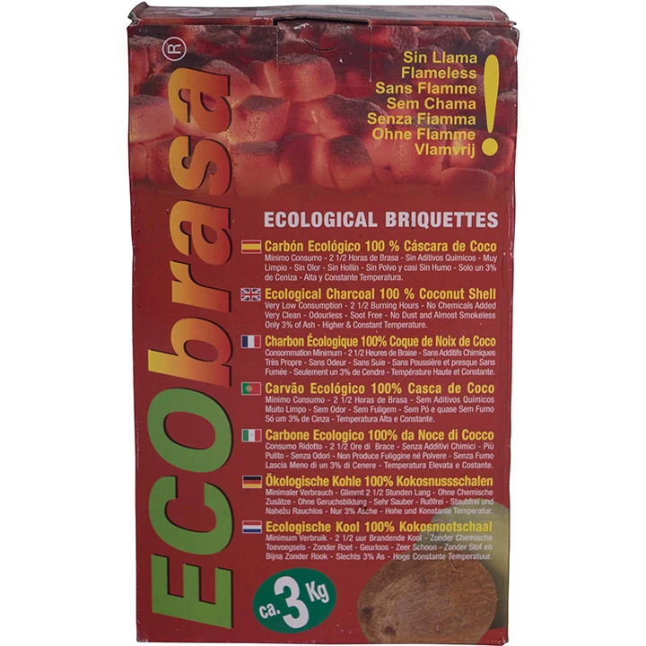 Ecobrasa Kokosbriketten Cubes 3 Kg 3 Ecobrasa Kokosbriketten Cubes 3 Kg