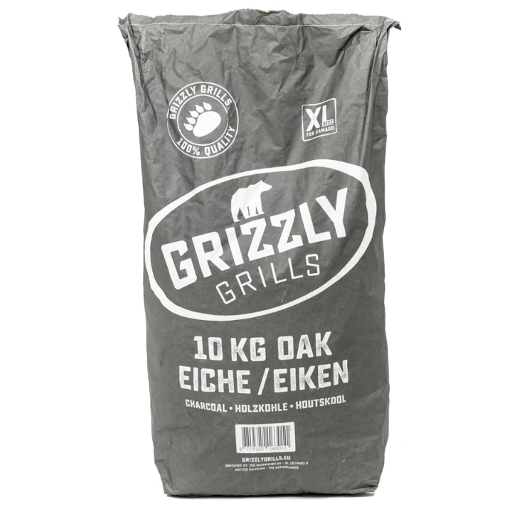 Grizzly Grills Eiken Houtskool 10 Kg 3 Grizzly Grills Eiken Houtskool 10 Kg