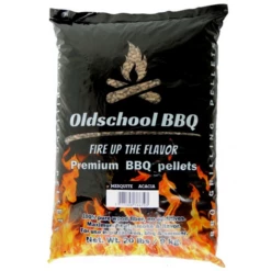 Oldschool BBQ Mesquite / Acacia Pellets 9 Kg
