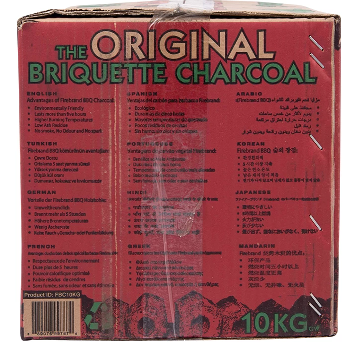 Firebrand Tropical Hardwood Briketten Tubes 10 Kg 4 Firebrand Tropical Hardwood Briketten Tubes 10 Kg - Image 2