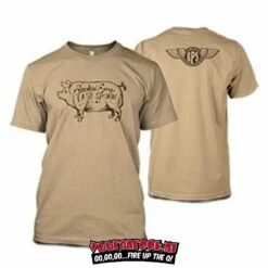 Smokin' Easy Big Poppa Smokers Pig T-Shirt Xtra-Large