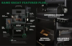 Green Mountain Grills LEDGE Prime WIFI RVS -BIG GREEN EGG Winkel image 156
