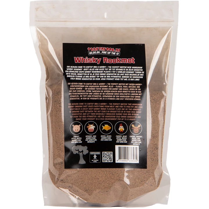 Vuur&Rook Rookmot Whisky 1,5 Kg 4 Vuur&Rook Rookmot Whisky 1,5 Kg - Image 2