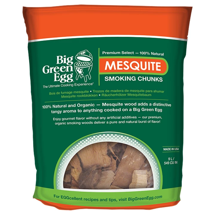 Big Green Egg Mesquite Chunks 3 Kg 3 Big Green Egg Mesquite Chunks 3 Kg