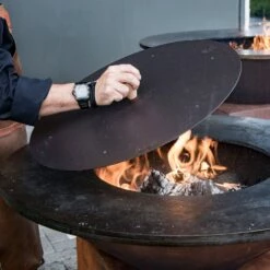 OFYR Doofdeksel Zwart 100 (Ø60 Cm) -BIG GREEN EGG Winkel image 266