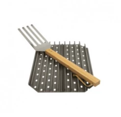 The Original Grill Grate Set Tbv The Bastard Medium + GRATIS Fork/Cleaner