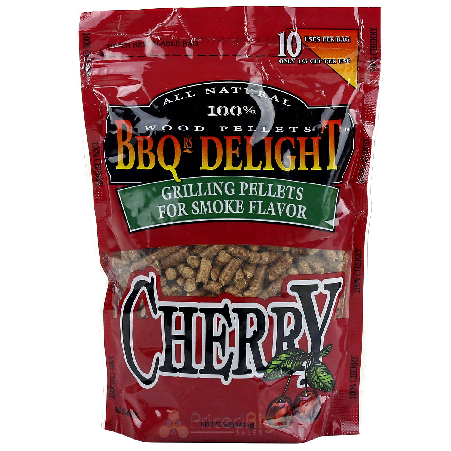 BBQ Delight Kersen BBQ Pellets 450 Gram 3 BBQ Delight Kersen BBQ Pellets 450 Gram