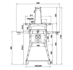 Fikki Outdoor Oven Compact 'De Luxe' -BIG GREEN EGG Winkel image 419