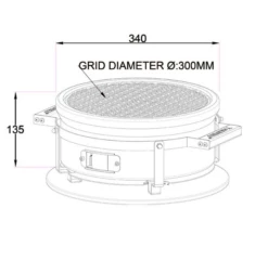 Yakiniku Ronde Shichirin Teppanyaki- & Hibachi Grill -BIG GREEN EGG Winkel image 468