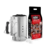 Weber Grote Brikettenstarter + GRATIS Weber Briketten + Aanmaakblokjes 2 Weber Grote Brikettenstarter + GRATIS Weber Briketten + Aanmaakblokjes -BIG GREEN EGG Winkel image 582