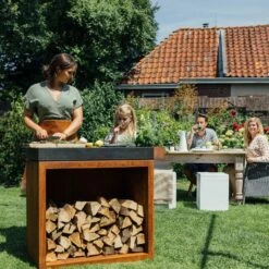 OFYR Butcher Block Storage Corten 90 -BIG GREEN EGG Winkel image 61