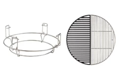 Kamado Joe Diver & Conquer Systeem / RVS/ Gietijzeren Rooster Deal