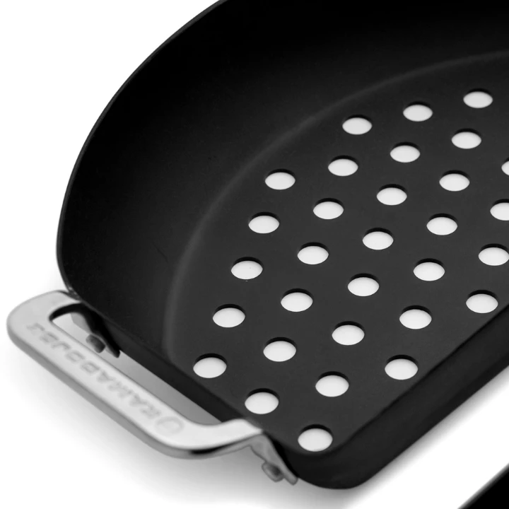 Kamado Joe Karbon Steel Half Moon Pan Set 5 Kamado Joe Karbon Steel Half Moon Pan Set - Image 3