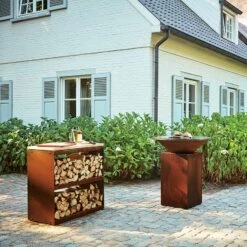 OFYR Wood Storage Corten Dressoir -BIG GREEN EGG Winkel image 65