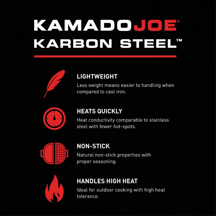 Kamado Joe Karbon Steel Wok 11 Kamado Joe Karbon Steel Wok - Image 9