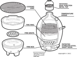 Big Green Egg XLarge + Integgrated Nest + Handler + Cover -BIG GREEN EGG Winkel image 829