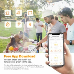 Inkbird IBBQ-4BW 9 Inkbird IBBQ-4BW -BIG GREEN EGG Winkel image 932